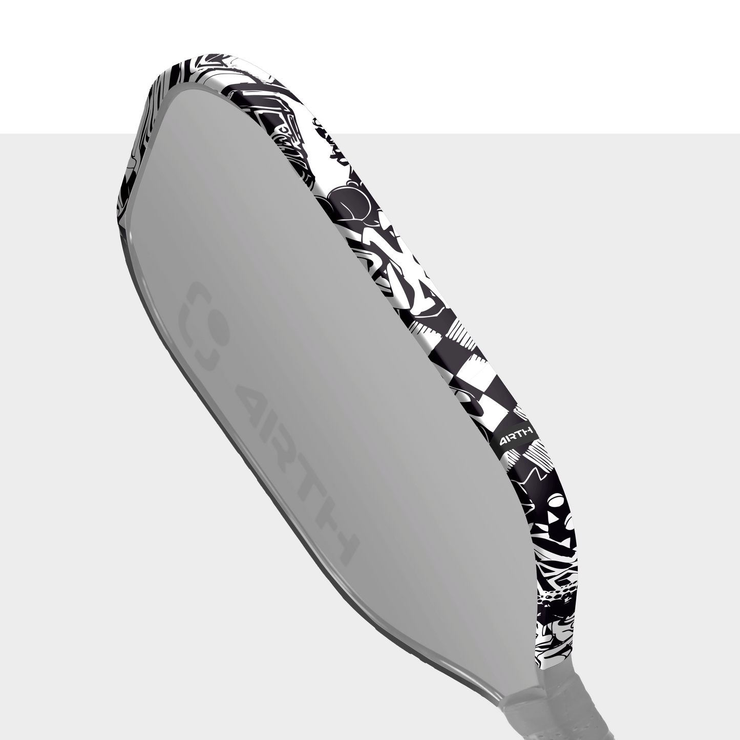 Paddle Drip - Abstract Graffiti Black / White