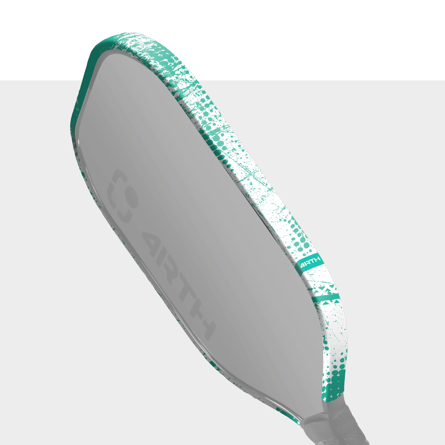 Paddle Drip - Grunge Graffiti Teal / White