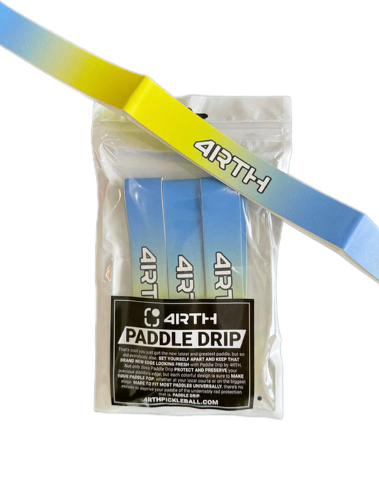Paddle Drip Edge Guard 3 Pack - Gradient Blue Yellow